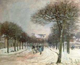 Die Straße nach Saint-Germain in Marly, 1874-5